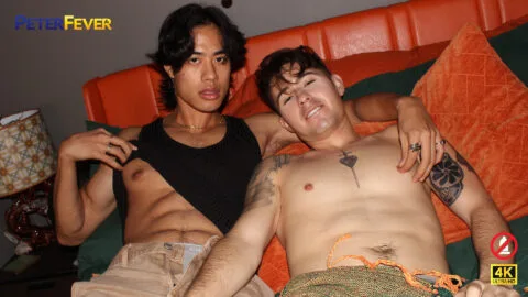 interracial gay couple